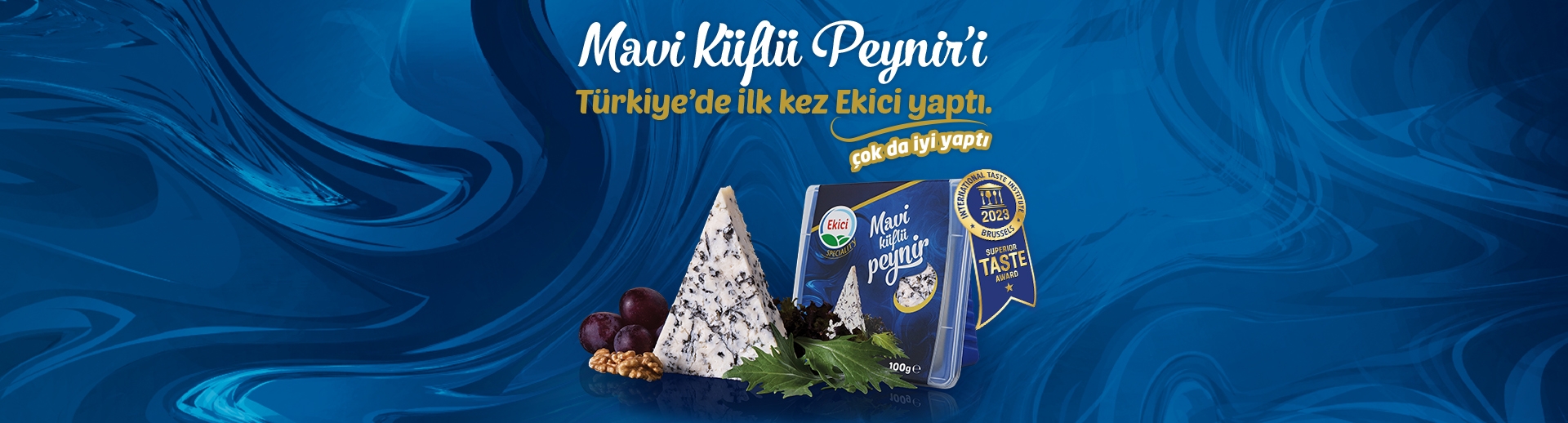 Türkiye’de İlk kez Mavi Küflü Peynir’i Ekici Yaptı. Çok da İyi Yaptı!