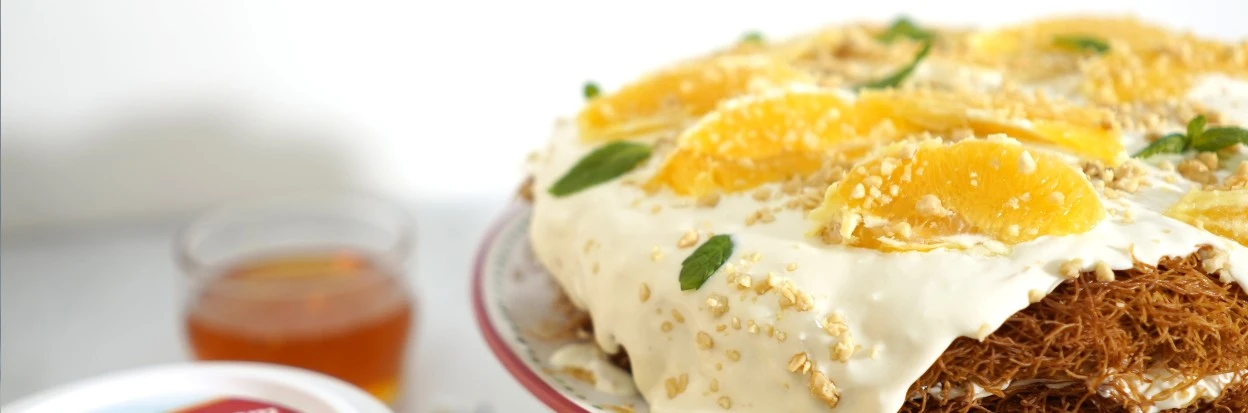 Ekici Krem Peynirli Kadayıflı Pasta