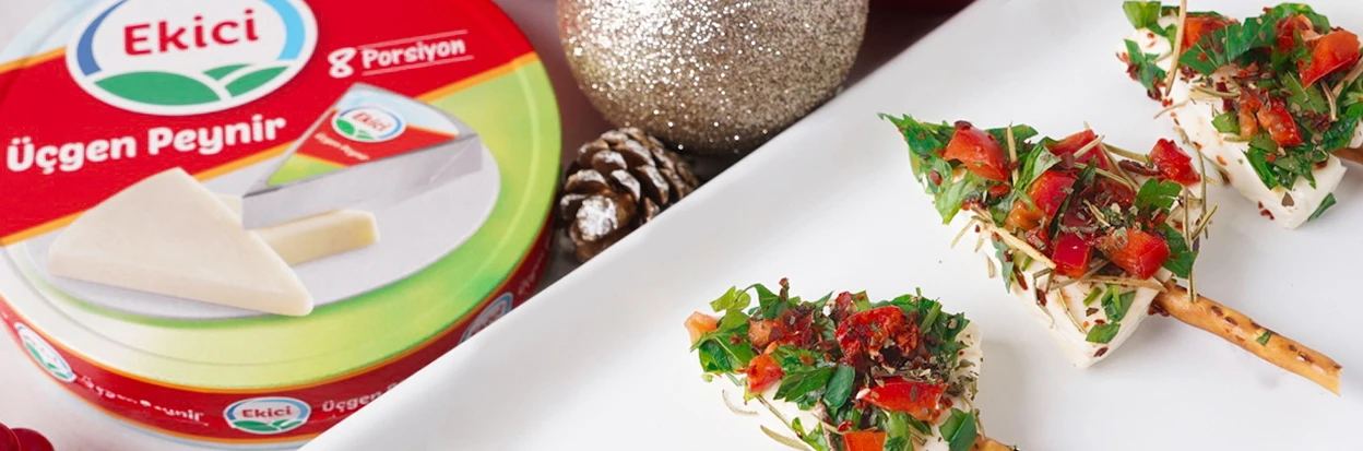 Ekici Üçgen Peynirli Mini Çam Ağaçları